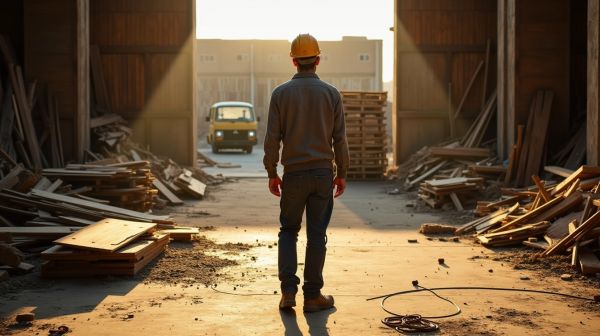 Optimiser l'achat de matériaux en fin de chantier pas chers