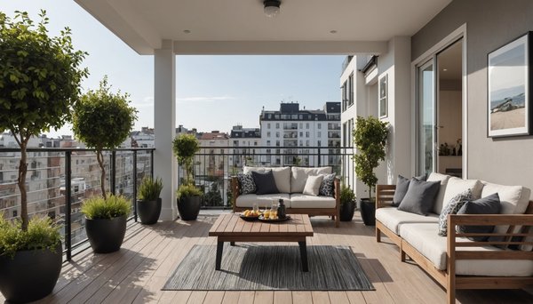 Comment transformer un balcon en espace extérieur chaleureux et fonctionnel ?