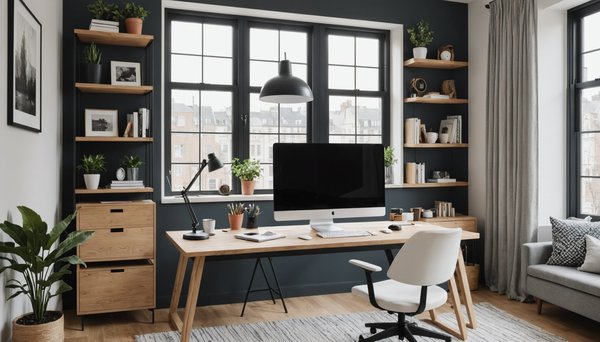 Comment créer un espace de travail efficace chez soi sans sacrifier le style ?