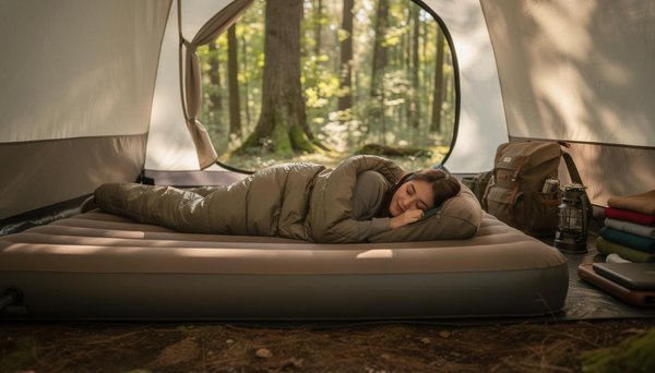 Matelas de camping confortable : le choix idéal pour des nuits paisibles en pleine nature